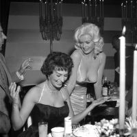 When Jayne Mansfield Out-Bosomed Sophia Loren